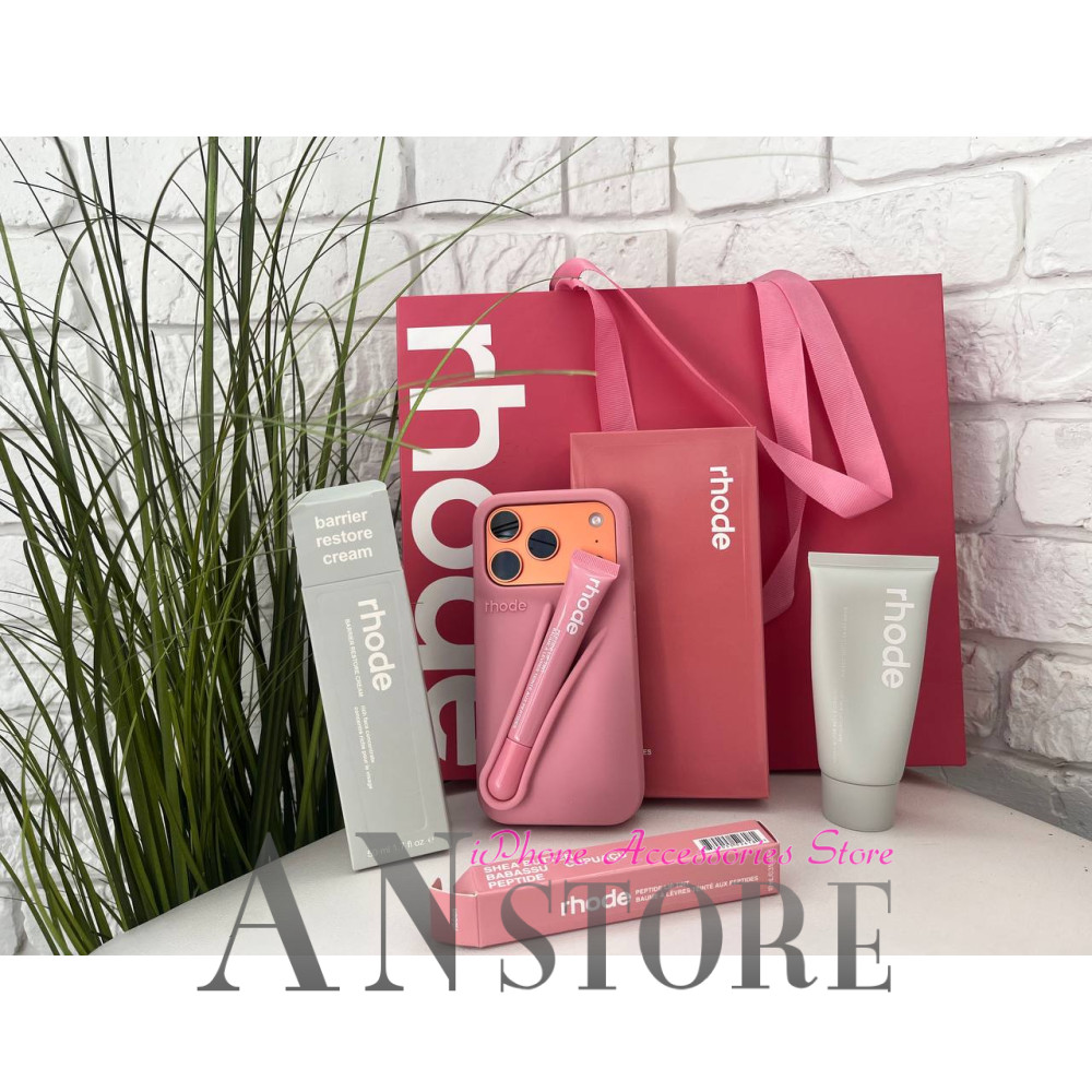 RHODE RIBBON – стильный розовый набор в фирменном пакете
